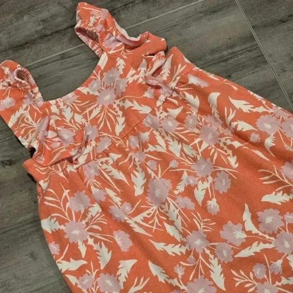 Cat & Jack Floral Hawaiian Print Maxi Dress - Picture 5 of 8